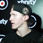 10/25 PHI vs. NYI Postgame: Christian Dvorak