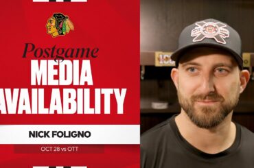 "He's a guy that loves to score goals." | Nick Foligno Postgame 10.28.25