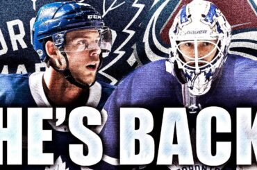 TORONTO MAPLE LEAFS TRADE MICHAEL HUTCHINSON TO COLORADO AVALANCHE (WELCOME BACK CALLE ROSEN - NHL)