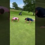Liegestützen auf dem Grün 🫢 Was für eine bittere 🏌🏾‍♂️Niederlage gegen Felix Neureuther & DJ Bobo