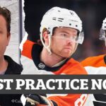 "GOOD CHANCE" Cam York Plays Thursday, Matvei Michkov IMPROVING In Early Flyers Season Struggles