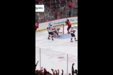 Jack Hughes with a Short Goal vs. Florida Panthers