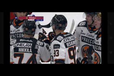 Kristian Vesalaisen hurja onetimer iskee ylivoimalla | IFK:n vitosmaalivahdille saadaan maali