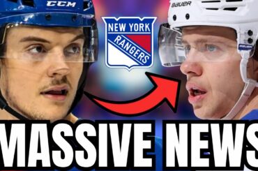 WEIRD New York Rangers TRADE UPDATE & TERRIBLE INJURY NEWS...