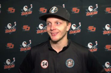 Gulls Postgame: 10.29 vs. San Jose Barracuda