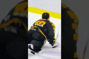 Strauss Mann firar en till hållen nolla (Skellefteå AIK mot Luleå HF i SHL i Sverige) (#Shorts)