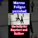 Marcus Foligno punished the bully for Kaprizov and Kulikov | Boston VS Minisota | NHL | Hockey