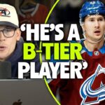 Reacting to Martin Necas' extension with the Avalanche