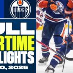 New York Rangers at Edmonton Oilers | FULL Overtime Highlights - October 30, 2025