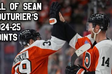 Every Sean Couturier Point from 2024-25