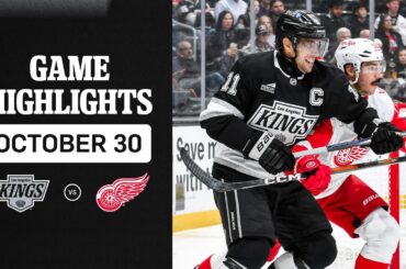 HIGHLIGHTS: Detroit Red Wings at Los Angeles Kings | NHL Highlights