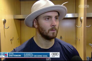 Kevin Shattenkirk: We're Starting to Get the System Down | New York Rangers | MSG Networks