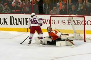 Mats Zuccarello shootout goal vs Philadelphia | 01/16/2016 [HD]