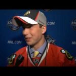 Justin Holl discusses selection by Blackhawks in 2nd round.
