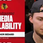 "Our power play was terrible." | Connor Bedard Postgame 10.26.25