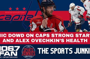 Nic Dowd on Ovechkin Skating Already + Recaps the Capitals’ Loss to San Jose | Sports Junkies