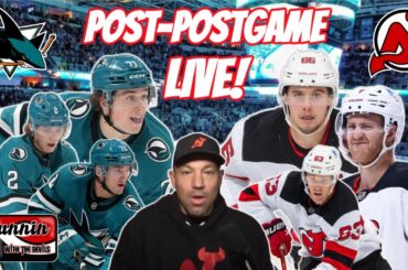NJ Devils vs. San Jose Sharks Post-Postgame LIVE! 10/30/25