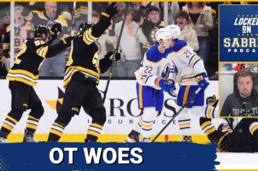 The Buffalo Sabres cannot figure out 3-on-3 overtime in another loss to the Bruins