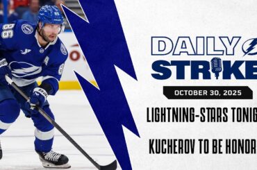 Lightning Host The Stars & Will Honor Nikita Kucherov