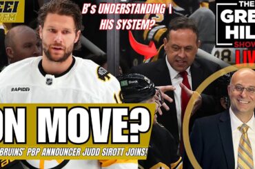 Trouble with Sturm's System? Pavel Zacha Trade? Bruins PBP Judd Sirott Joins! ||The Greg Hill Show
