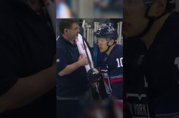 Panarin just needed a sip of the Leprechaun juice 😂🍀🧃