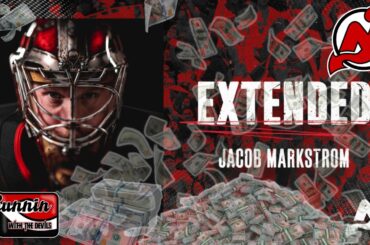 New Jersey Devils Extend Jacob Markstrom Contract LIVE!