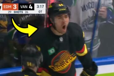 This Canucks player keeps on SHOCKING everyone....