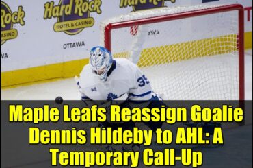 Maple Leafs Reassign Goalie Dennis Hildeby to AHL: A Temporary Call-Up