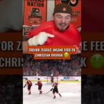 TREVOR ZEGRAS ADDS TO HIS ARSENAL OF ASSISTS WITH A BEAUTIFUL FEED TO CHRISTIAN DVORAK 🤢