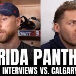 Matthew Tkachuk & Sam Bennett Discuss Johnny Gaudreau, Returning to Calgary as Cup Champions