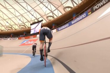 Men's Sprint Semifinals Heat 2 Race 2 | 🇷🇳🇱 H. Lavreysen vs 🇹🇹 Nicholas Paul #trackcycling 🇨🇱