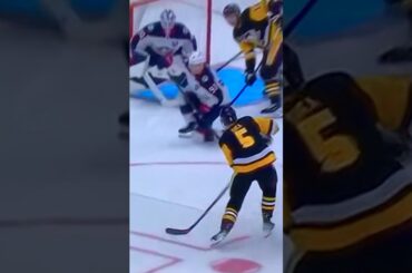 Penguins D #5 Ryan Shea 🥅(1)🏒Snap-Shot Goal