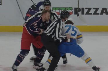 Mathieu Olivier Drops 🥊 Gloves 🥊 With Tyler Tucker