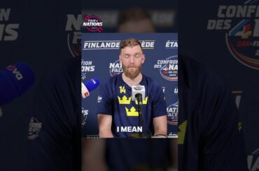 Mattias Ekholm on playing against Connor McDavid at the 4 Nations Face-Off