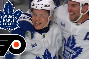 Toronto Maple Leafs vs Philadelphia Flyers November 1 25 w/Superbman