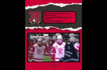 William Lagesson's First Goal of the 2025-26 Season for the Grand Rapids Griffins