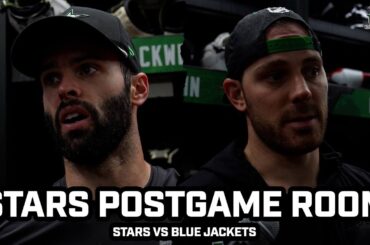 Tyler Seguin & Colin Blackwell Discuss Stars RARE 3-Game Losing Streak after Loss to Columbus