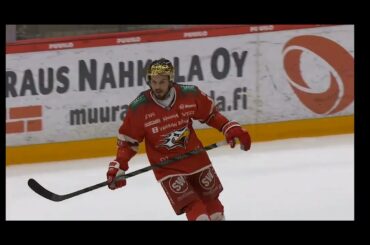 Sport iskee ison voittomaalin vain 23 sekuntia ennen loppua | Antti Raanta menettää luistimen terän