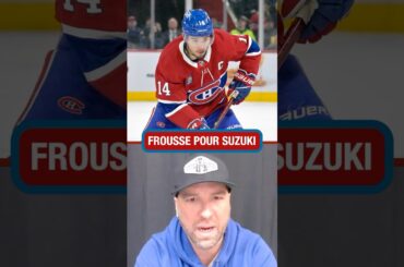 Nick Suzuki a eu l'air sonné après la mise en échec de Ben Chiarot 😬💥