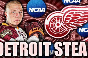 STEVE YZERMAN STRIKES GOLD AGAIN: RED WINGS PROSPECT MAX PLANTE IS A HUGE DRAFT STEAL