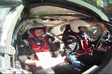 Holmen skog Rallyt 2011 - SS4 Facecam - Jonas Johansson