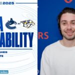 Quinn Hughes & Head Coach Adam Foote Pre-Game Media | Canucks at Predators (Nov 3, 2025)