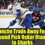 Avalanche Trade Away Former 1st Round Pick Oskar Olausson to Sharks