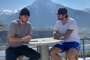 Backchecking mit Nico und Luca Hischier
