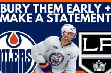 Oilers HAVE TO BURY LA Kings Tonight | Edmonton Oilers vs Los Angeles Kings Game 4 Preview