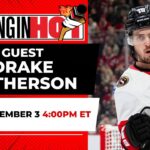 The Drake is here! Batherson joins the pod, 400 game milestone, playing with Stutzle, his hot start!