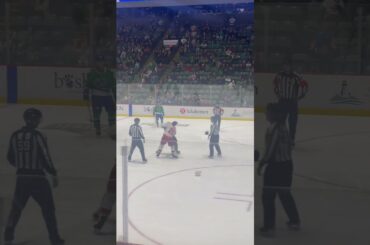 ALEX KANNOK LEIPERT VS ALEX GALLANT! #hockey #hockeyfight #abbotsford #canucks #adventure #bestlife