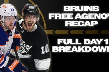 Breaking Down Bruins Moves From NHL Free Agency Day 1