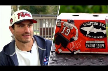 Garnet Hathaway teams up with Dogfish Head to help first responders