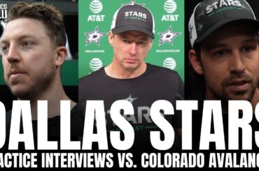 Glen Gulutzan, Adam Erne & Alex Petrovic Discuss Emotions Facing Edmonton Oilers, Stars Season